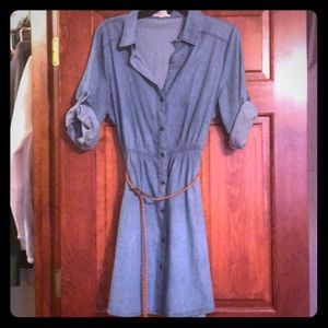 Cute faux jean dress
